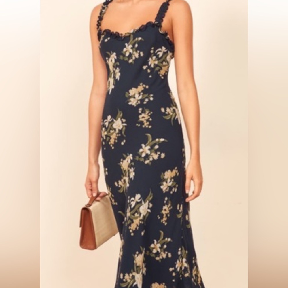Reformation Liu Midi Dress